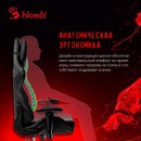 Кресло игровое A4Tech Bloody GC-500 черный эко.кожа крестов. 1361674