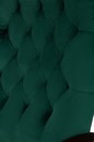 Кресло руководителя Бюрократ T-9928WALNUT Fabric зеленый Italia Green крестов. металл/дерево 1932029