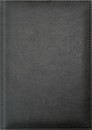 Ежедневник недатированный фА5 320стр., обл. кож. зам.,Sorrento Темно-серый, Planograf С0360-270