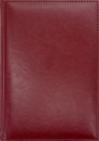 Ежедневник недатированный фА5 320стр., обл. кож. зам.,Venice Бордовый, Planograf С0360-282