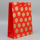 Пакет подарочный «Новогодние шарики» 32 ? 26 ? 10 см   9750227 9750227    