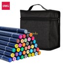 Набор маркеров для скетчинга двусторонние Finenolo (2 пера:кисть+долото) 40 цв., в сумке-пенале C184-40