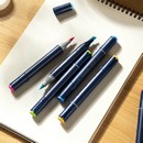 Набор маркеров для скетчинга двусторонние Finenolo (2 пера:кисть+долото) 40 цв., в сумке-пенале C184-40