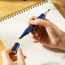 Набор маркеров для скетчинга двусторонние Finenolo (2 пера:кисть+долото) 40 цв., в сумке-пенале C184-40