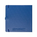Блокнот для зарисовок Sketchmarker 140г/кв.м 20*20cм 80л твердая обложка, королевский синий 2314805SM