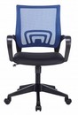 Кресло Бюрократ CH-695N синий TW-05 сиденье черный TW-11 сетка/ткань крестов. пластик 1163179