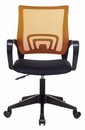 Кресло Бюрократ CH-695NLT оранжевый TW-38-3 сиденье черный TW-11 сетка/ткань крестовина пластик  CH-695NLT/OR/TW-11