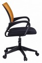 Кресло Бюрократ CH-695NLT оранжевый TW-38-3 сиденье черный TW-11 сетка/ткань крестовина пластик  CH-695NLT/OR/TW-11