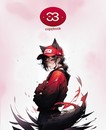 Тетрадь 96л. кл., обл. мел. карт., Девочка-кошка, КТС-Про (5/30) С2552-60
