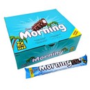 Батончик Morning с кокосом, покрытый молочным шоколадом с воздушными злаками 50гр (24) 05972