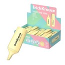 Текстовыделитель ErichKrause Visioline Mini Pastel, желтый 60799