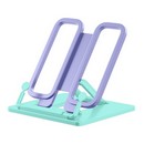 Подставка для книг пластиковая ErichKrause Base, Pastel, мятный с фиолетовым 58037