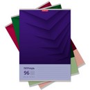 Тетрадь фА4 96л. кл., на скрепке, обл. мелов., "Duotone Next",  ErichKrause 54234