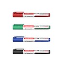 Набор из 4 маркеров для досок ErichKrause Liquid LW-600, цвет чернил: черный, синий, красный, зеленый (в пвх-воллете) 58362
