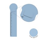 Набор из 4 закладок пластиковых ErichKrause Matt Manga, шкала 15см, ассорти (12 наборов в пакете) 61223