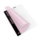 Тетрадь общая ученическая с пластиковой обложкой на скобе ErichKrause CoverProBook Pastel, розовый, А4, 48 листов, клетка 048045254-55230