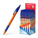 Ручка шариковая автоматическая ErichKrause® R-301 Matic&Grip Orange 1.0, цвет чернил синий (в коробке по 50 шт.) 46762