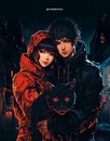 Дневник 1-11 кл., обл. 7БЦ.,"Аниме. Черная кошка", КТС-Про С4072-105