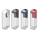 Точилка пластиковая ErichKrause City, Classic, с контейнером, ассорти (в коробке-дисплее по 16 шт) 60021