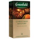Чай GREENFIELD Christmas Mystery черный, 25 пакетиков в конвертах по 1,5 г, 0434-10 620382