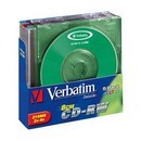 Диск mini CD-RW Verbatim 210Mb, 2-4х, Slim Case, Color VER-43245
