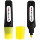 Текстовыделитель "Attomex" плоский корпус, скошенный наконечник, ширина линии 1-5 мм, желтый, в картонном дисплее 5045351