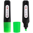 Текстовыделитель "Attomex" плоский корпус, скошенный наконечник, ширина линии 1-5 мм, зеленый, в картонном дисплее 5045352