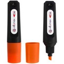 Текстовыделитель "Attomex" плоский корпус, скошенный наконечник, ширина линии 1-5 мм, оранжевый, в картонном дисплее 5045353