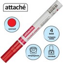 Маркер краска лаковый Attache 4 мм красный 865460