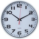 Часы настенные диаметр 25см корпус пластик арт.WXS003 White 1724163