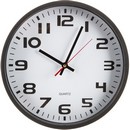 Часы настенные диаметр 30см корпус пластик артю WXS004 Black 1724161