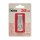 Флешка Mirex SWIVEL WHITE, 32 Гб, USB2.0, чт до 25 Мб/с, зап до 15 Мб/с, белая 2891053 2891053    