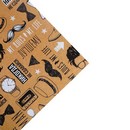 Бумага упаковочная глянцевая двухсторонняя «Брутальному мужчине», 70 ? 100 см 4702730 4702730    