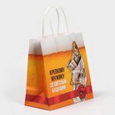 Пакет подарочный «Крепкому мужику», 22 х 22 х 11 см      7980130 7980130    