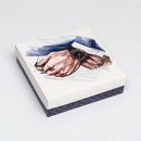 Коробка складная, "Брутальный подарок"  20 х 20 х 6 см 9327132 9327132    