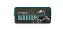 Пенал - косметичка, двухсторонняя печать, ткань с ручкой 200*90*40 "CYBER WARIOR", Пчелка К-10 ручка