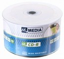 Диск CD-R MyMedia 700Mb 52x Pack wrap (50шт) Printable (69206) 1476906