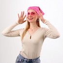 Карнавальный набор "Розовые мечты" шляпа, очки, бандана, серьги   10343801 10343801   
