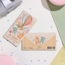 Конверт для денег "На пелёнки-распашонки!" глиттер, конгрев, воздушный шар, 17х8 см 10356819 10356819   