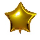 Шар фольгированный 18 Звезда - золото 1 шт.   9755181 9755181    