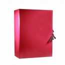 Короб архивный складной 150мм Attache Economy, цвет бордо 1472044