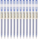 Ручка гел. Deli 0.5мм, синяя корпус прозрачный (12/144) A119-BL