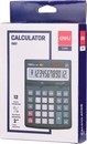 Калькулятор Deli Smart 12-разр. настольный черный  E1507