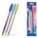 Набор из 4 ручек шариковых ErichKrause Neo® Stick Cool Ray 0.7, Super Glide Technology, цвет чернил синий (в пакете) 60113