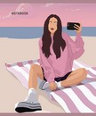 Тетрадь 48л. кл., обл. мелов., "Твой день" 4+0+Ламинация матовая СофтТач, ПЗБФ 024130