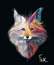 Тетрадь 48л. кл., обл. мелов., "Фокс" Премиум Фольга+4+0+СофтТач, ПЗБФ 024123