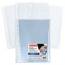 Папка-файл перфорированная 1 штука БОЛЬШОЙ ВМЕСТИМОСТИ до 250 л., A4, ПВХ, 180 мкм, BRAUBERG 271830