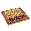 Настольная игра 3 в 1 "Узоры": нарды, шашки, шахматы, 29 х 29 см 1267615 1267615    
