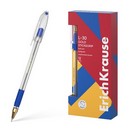 Ручка шариковая ErichKrause L-30 Gold Stick&Grip Classic 0.7, Super Glide Technology, цвет чернил синий (в коробке по 12 шт.) 61041