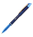 Ручка шариковая Writo-Meter Silk синяя, тонированный корпус с эффектом карбона, длина линии 3 км., FLAIR F-743 Silk/син.